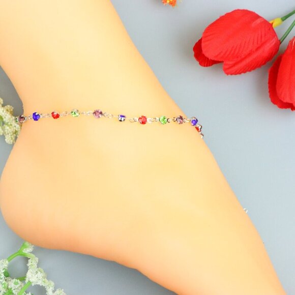 Handmade Anklet – A Stylish Choice for Women, Thoughtful Gift Idea, EVCH1658 - Picture 5 of 10